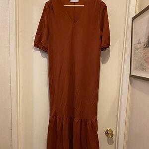 brown dress primark What to Wear with My Long Brown Primark Dress